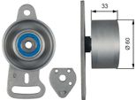 Gates T41163 - Oe T0722452 Puleggia Tenditore, Cinghia Di Distribuzione Per Espace Ii (J), Safrane I (B54), Trafic (P, T, V)
