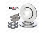 Stark SKBK-1090018 - Dischi E Pastiglie Freno Oe 6N0615301C Per Arosa (6H), Lupo (6E1, 6X1), Polo (6N), Polo (6V)