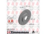 Zimmermann 600.1597.52 - Disco Freno Per Arosa (6H), Cordoba (6K), Ibiza (6K), Inca (6K), Toledo I (1L2), Caddy Ii (9K), Corrado (53I), Golf Iii (1H), Golf Cabriolet (1E), Lupo (6E1, 6X1), Passat (35I), Polo (6N), Polo (6V), Vento (1H)