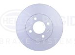 Hella 8DD 355 101-321 - Oe 1HM615301E Disco Freno Per Arosa (6H), Cordoba (6K), Ibiza (6K), Inca (6K), Toledo I (1L2), Caddy Ii (9K), Corrado (53I), Golf Iii (1H), Golf Cabriolet (1E), Lupo (6E1, 6X1), Passat (35I), Polo (6N), Polo (6V), Vento (1H)