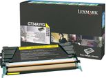 Lexmark C734A1YG Cartuccia Toner 1 Pz Originale Giallo