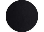 Asa Selection Table Tops Tischset Rund, Lederoptik, Kunstleder, Schwarz, Ø 38 Cm, 7855420