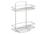 Metaltex Onda Doucherek 2 Etages 26X11X35 Cm Zilver