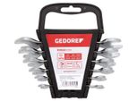 Gedore Red R05125006 Set Di Chiavi Aperte Doppie Corte SW6-17 Mm 6 Pezzi, 3300958