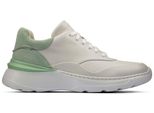 Clarks Sprintlitelace Bianco Menta Pelle Donna Clarks Sprintlitelace Bianco Menta Pelle 35,5