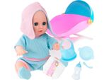 Culla Per Bambole Set Letto Per Bambole Accessori Suoni Pianto