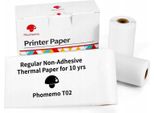 Carta Bianca Cartuccia 3X 53Mm 53Mm In Rotolo Per Phomemo T02 / M02 Pro / M02X / Q12-RM10
