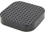 Ks-Tools 160.0529 Tampone In Gomma 01 Universale Per Martinetto Di Sollevamento, 120 X 120 X 25 Mm