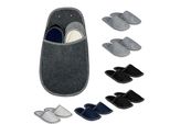 Pantofole Relaxdays Per Ospiti In Feltro Set Di 6