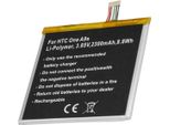 Avizar, Batteria Li-Polymer Htc One A9S 3,85V Compatibile B2PWD100, Nero