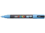 Marcatore A Pigmenti Uni-Ball Posca (PC-3ML) Azzurro Glitterato