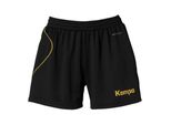Kempa Handball Curve Shorts Pantaloncini Da Donna Nero Oro Taglia Xxl