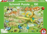 Puzzle 100T. Animali Nella Foresta Pluviale