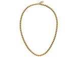 Kette Ohne AnhäNger Jobo "Gedreht", Gold (Goldfarben), Halsketten, Damen, Edelstahl, L: 47, Edelstahl Goldfarben 47 Cm