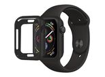 Avana Custodia Protettiva Per Apple Watch Serie 6 / 5 / 4 / Se 3/2/1 40Mm Custodia In Silicone Tpu Iwatch Cover Nero