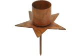 Portacandele A Forma Di Stella Da Inserire Per Le Decorazioni Dell'avvento
