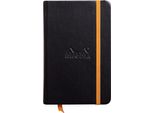 Rhodia 118642C Quaderno Per Scrivere A6 96 Fogli Nero