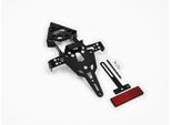 Porta Targa Zieger Pro Compatibile Con Triumph Street Triple 675