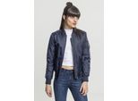 Urban Classics Donna - Basic Bomber Jacke Navy - Xs