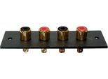 Presa Cinch, 4 Pin - Montaggio Su Pcb - Placcata Oro