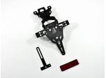 Porta Targa Zieger Pro Compatibile Con Yamaha MT-09 Bj 2013-16