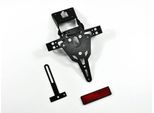 Porta Targa Zieger Pro Compatibile Con Kawasaki Z800 / E Bj 2013-16