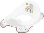 Keeeper 1865010029700 Keeeper Kids Sedile Wc Per Bambini "Ewa Rainbow"", Bianco"