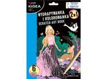 Lavagna E Libro Da Colorare 2In1 Principesse Kidea