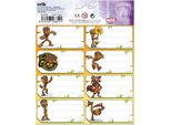 Erik Editores Marvel Groot Etichette Adesive Multicolore Multicolore Taglia Unica