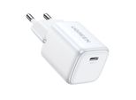 Mini Caricatore Rapido Gan Usb C 30W Pd Ugreen Nexode - Bianco