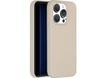 Custodia Per Iphone 15 Pro - Silicone - Accezz Soft Case/Backcover - Beige