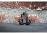 Gancio A Muro Doppio In Ghisa Piccolo