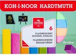 Gesso Quadrato Fluorescente 6 Colori Koh-I-Noor