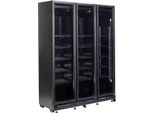 Frigorifero Combisteel Con 3 Porte In Vetro E 15 Ripiani Da 1200 Litri