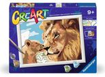Ravensburger Creart - Mnz - Leone E Bambino