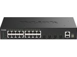 D-Link DGS-1530-20/E Switch A 20 Porte Smart Managed Gigabit Stack 2X 10G