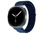Cinturino In Nylon Alpine Imoshion Per Samsung Galaxy Watch 8 (40/44 Mm) / Classic (46 Mm) - Blu Scuro