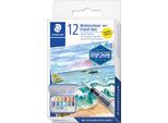 Staedtler 888M M12-C Staedtler Acquerello Metallizzato, Confezione Da 12 Pezzi In Metallo