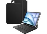 Etui Tech-Protect Smartcase Magnetic Z Klawiaturą Na Ipad Air 10.9" 2020 / 2022 / Ipad Air 11"" 2024 / 2025 - Czarne"