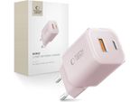 Tech-Protect Ncm33W Caricatore Di Rete A 2 Porte Pd33W/Qc3.0 - Rosa