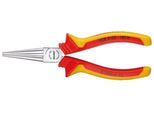 Gedore Vde 8122-160 H Pinze A Becchi Tondi Vde Con Guaina Isolante 160 Mm, 1552104