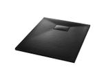 Vidaxl Piatto Doccia Smc Nero 90×70 Cm