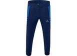 Erima Football Six Wings Worker Pants Uomo Bambini Nuovo Blu Navy Gr 152