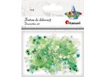 Kit Decorazione Paillettes Fiori Coriandoli 14G Verde Titanum