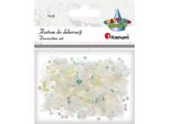 Kit Decorazione Paillettes Fiori Coriandoli 14G Bianco Titanum