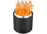 Vevor Stufa A Legna Senza Fumo, Fuoco Da Campo, H: 39,4 Cm X Diametro: 39,6 Cm, Caminetto A Legna Con Cassetto Per La Cenere Rimovibile, Focolare Portatile In Acciaio Inox SUS430, Per Il Campeggio