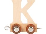 Small Foot - Treno Di Lettere In Legno - K - 12 Pezzi