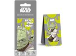 Yoda - Segnalibro Magnetico - 9X4,5 Cm