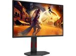 Q25G4SR, Gaming-Monitor 62.2 Cm (24.5 Zoll), Schwarz/Rot, Qhd, Fast-Ips, Hdr, Hdmi, Dp, 300Hz Panel