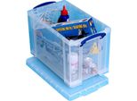 Scatola Di Stoccaggio Really Useful Box 24 Litri Trasparente